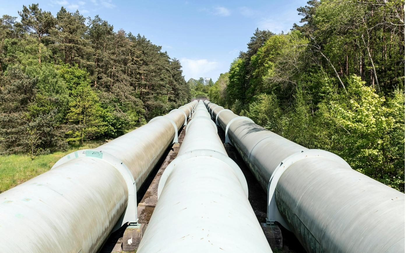 LNG Storage Tanks at export terminal